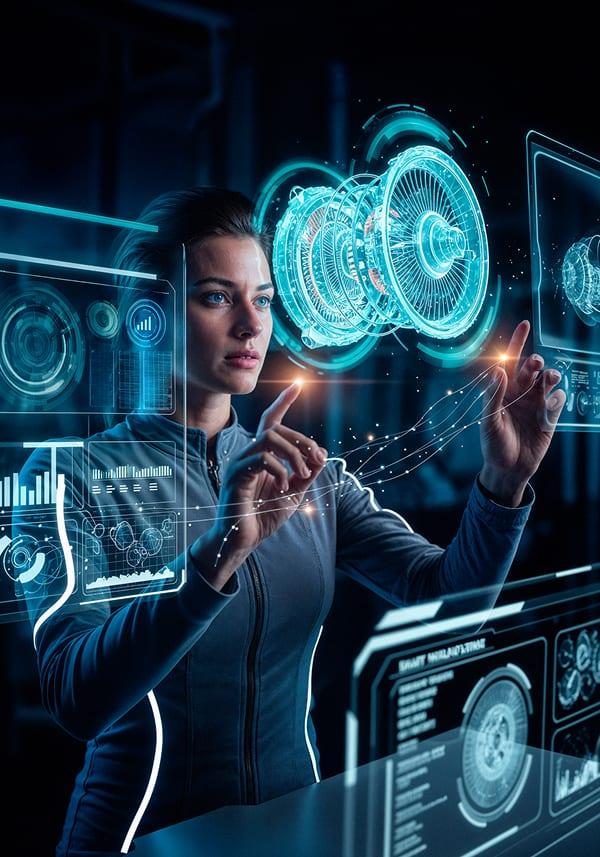 Enterprise team collaborating on an AI transformation