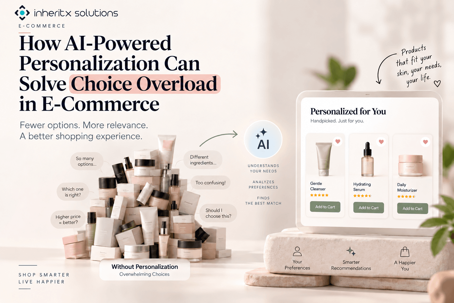 How AI-Powered Personalization Can Solve Choice Overload in E-Commerce